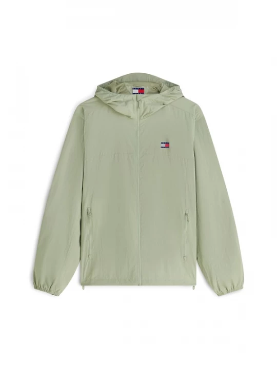Foto van product Tommy Jeans Tussenjas 'Packable Ripstop Relaxed Hooded' pastelgroen