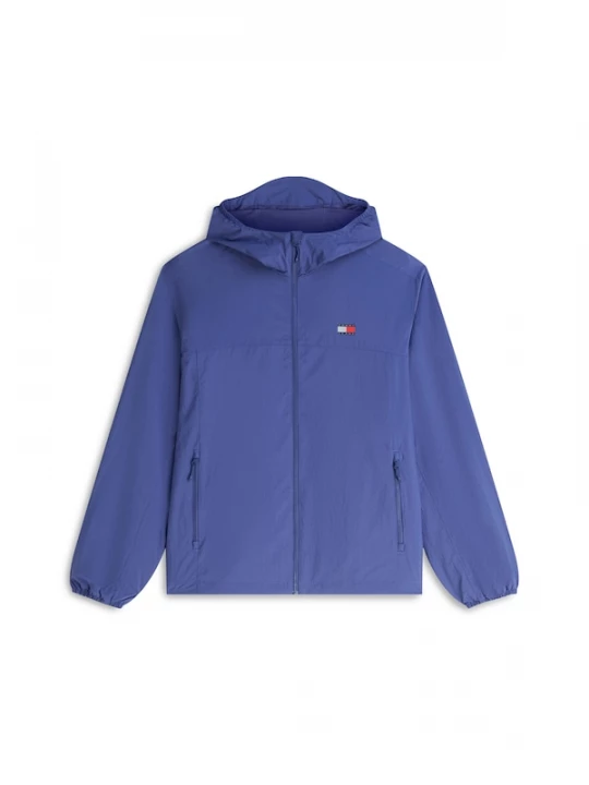 Foto van product Tommy Jeans Tussenjas 'Packable Ripstop Relaxed Hooded' royal blue / koningsblauw