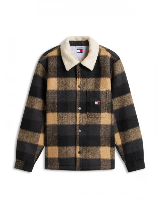 Foto van product Tommy Jeans Tussenjas sand / antraciet / zwart
