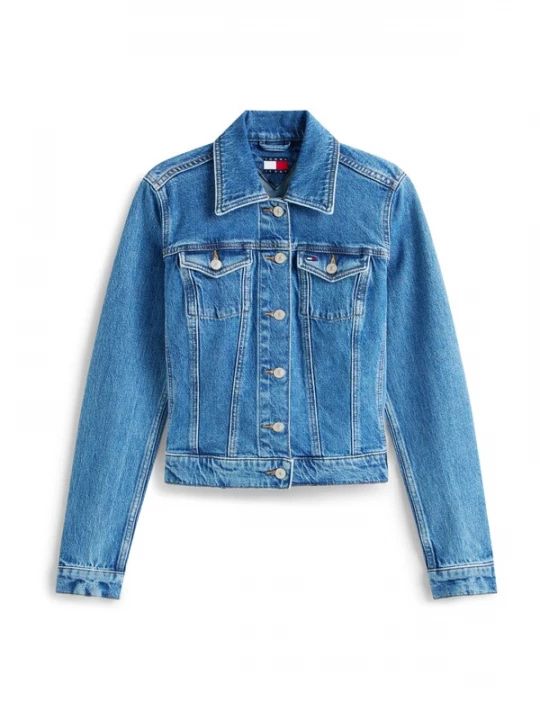 Foto van product Tommy Jeans Tussenjas 'VIVIANNE' blauw denim