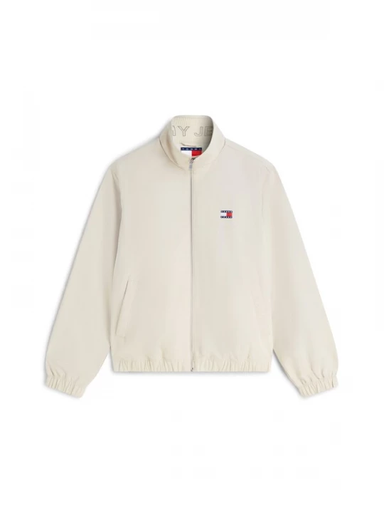 Foto van product Tommy Jeans Tussenjas 'Zip-thru' beige / rood / wit