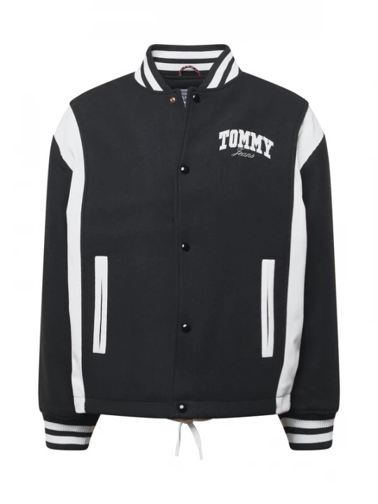 Foto van product Tommy Jeans Tussenjas zwart / wit