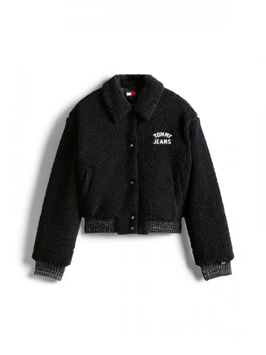 Foto van product Tommy Jeans Tussenjas zwart / wit
