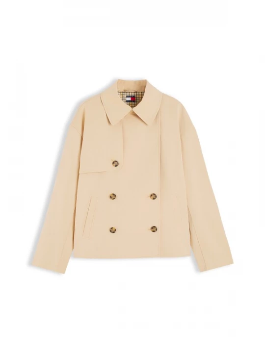 Foto van product Tommy Jeans Tussenmantel lichtbeige