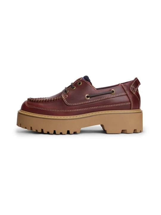 Foto van product Tommy Jeans Veterschoen 'ARCHIVE '01' roestbruin