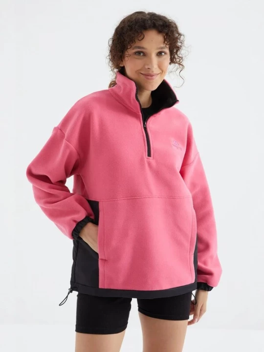 Foto van product Tommy Life Fleece jas pink