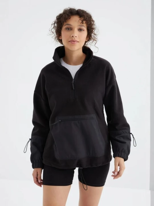 Foto van product Tommy Life Fleece jas zwart