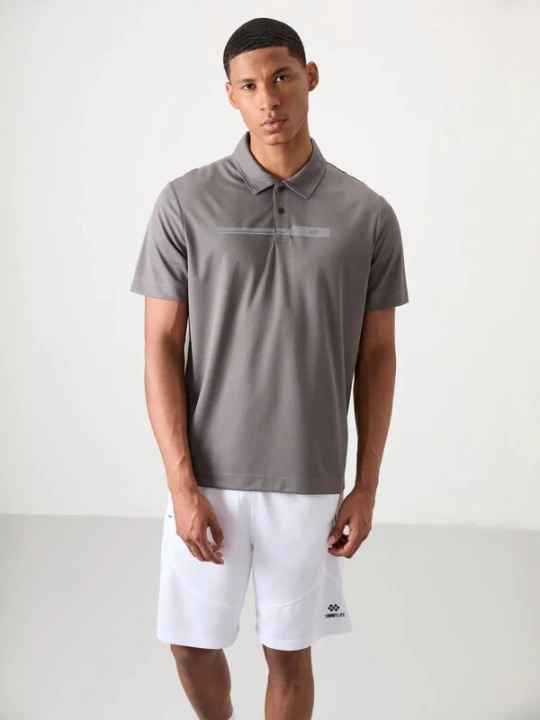 Foto van product Tommy Life Functioneel shirt grijs