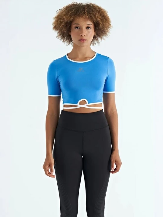 Foto van product Tommy Life Functioneel shirt kobaltblauw