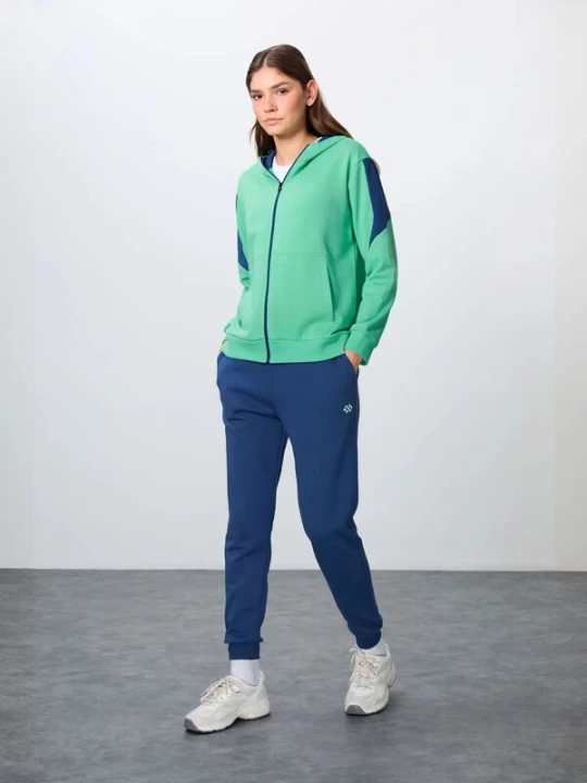 Foto van product Tommy Life Joggingpak blauw / mintgroen