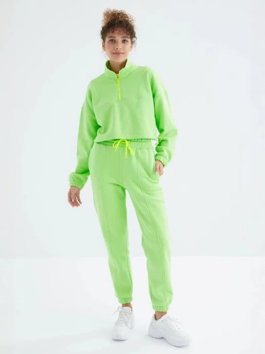 Foto van product Tommy Life Joggingpak geel / limoen