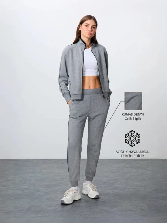 Foto van product Tommy Life Joggingpak grijs