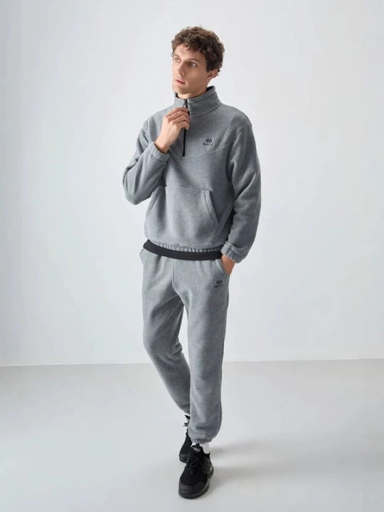 Foto van product Tommy Life Joggingpak grijs gemêleerd