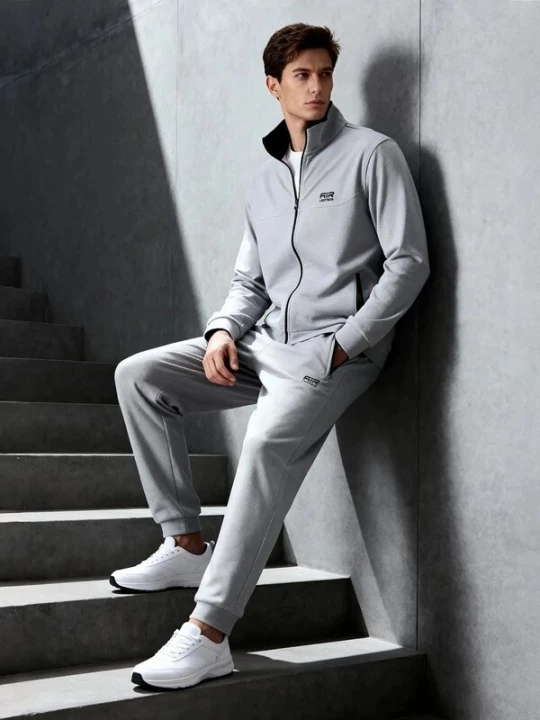 Foto van product Tommy Life Joggingpak lichtgrijs