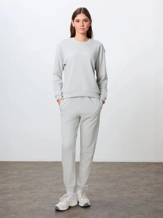 Foto van product Tommy Life Joggingpak lichtgrijs