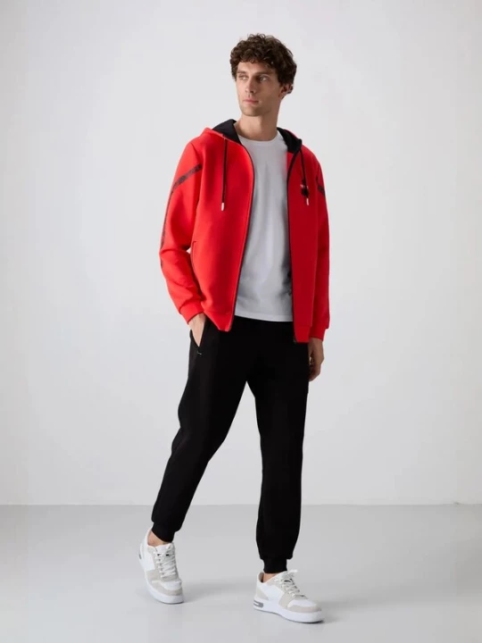 Foto van product Tommy Life Joggingpak rood / zwart