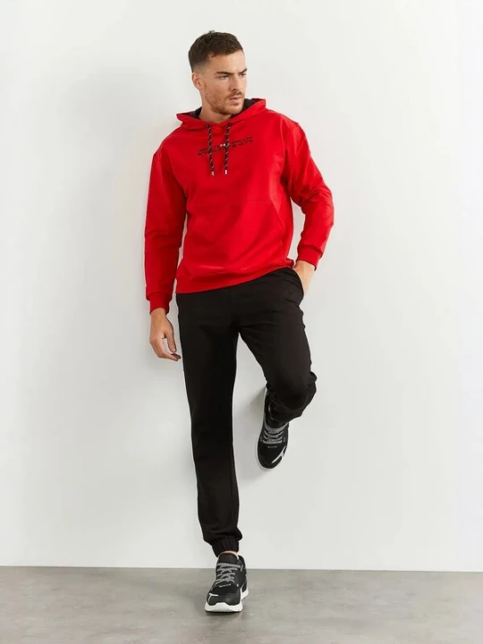 Foto van product Tommy Life Joggingpak rood / zwart
