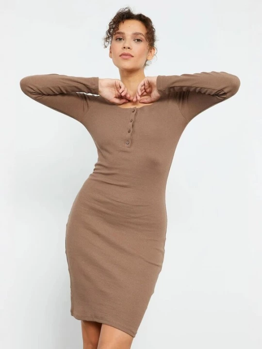 Foto van product Tommy Life Jurk beige