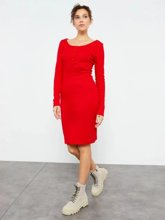 Foto van product Tommy Life Jurk rood