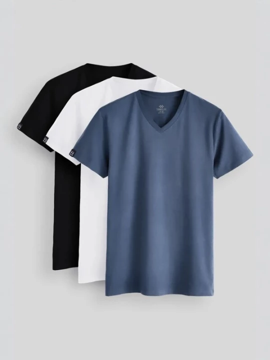 Foto van product Tommy Life Shirt blauw / zwart / wit