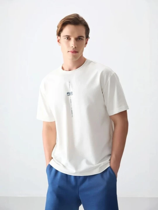 Foto van product Tommy Life Shirt donkerblauw / wit