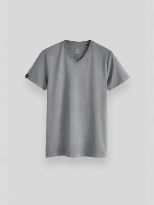 Foto van product Tommy Life Shirt grijs gemêleerd