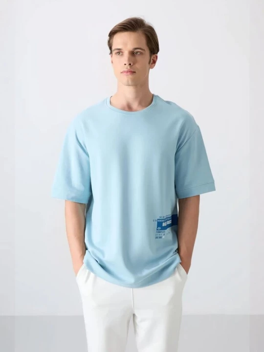 Foto van product Tommy Life Shirt lichtblauw