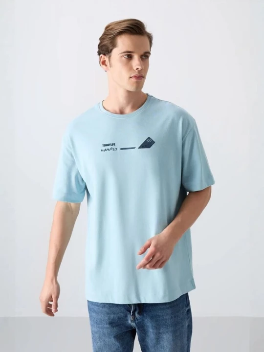 Foto van product Tommy Life Shirt lichtblauw