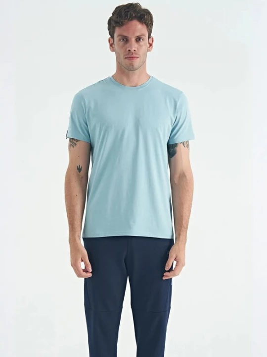 Foto van product Tommy Life Shirt lichtblauw