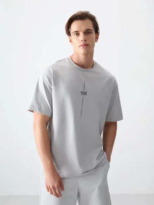 Foto van product Tommy Life Shirt lichtgrijs