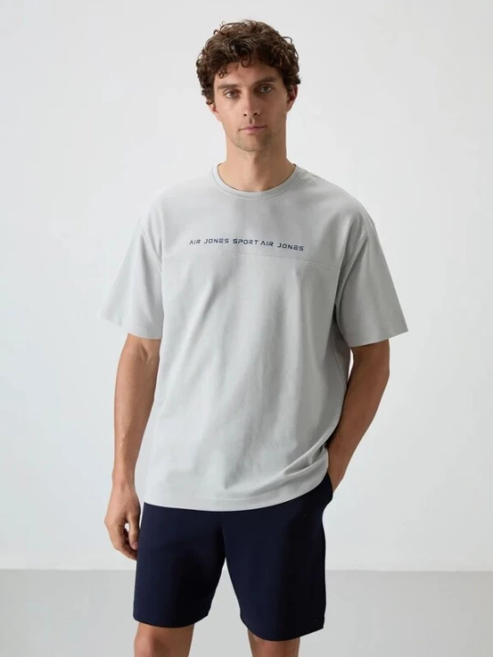 Foto van product Tommy Life Shirt lichtgrijs