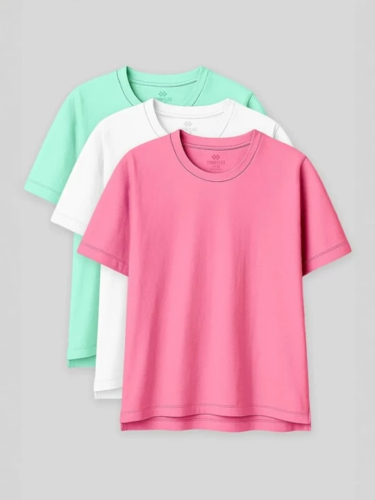 Foto van product Tommy Life Shirt mintgroen / pink / wit