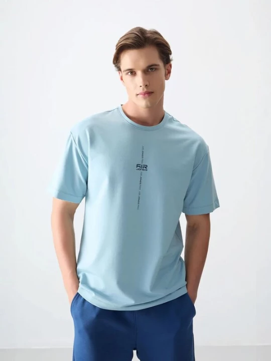 Foto van product Tommy Life Shirt pastelblauw