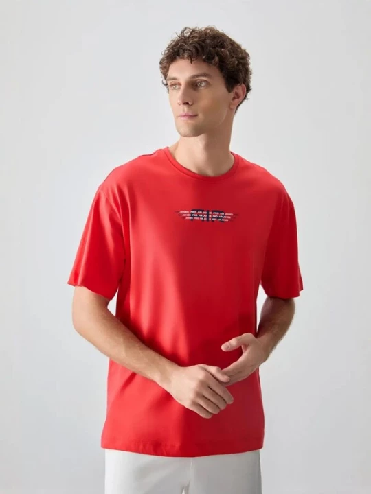Foto van product Tommy Life Shirt rood