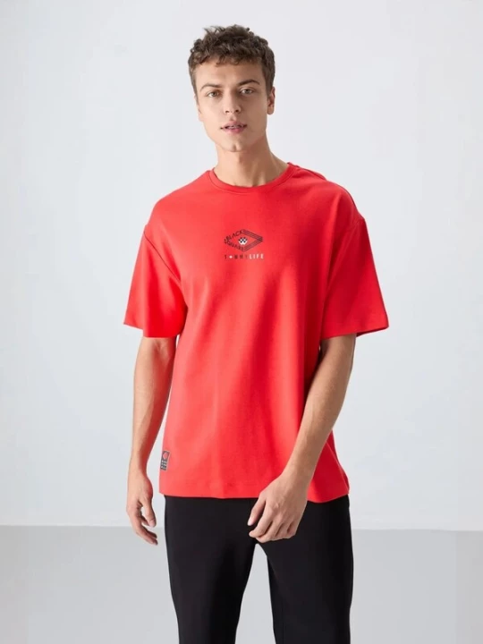 Foto van product Tommy Life Shirt rood
