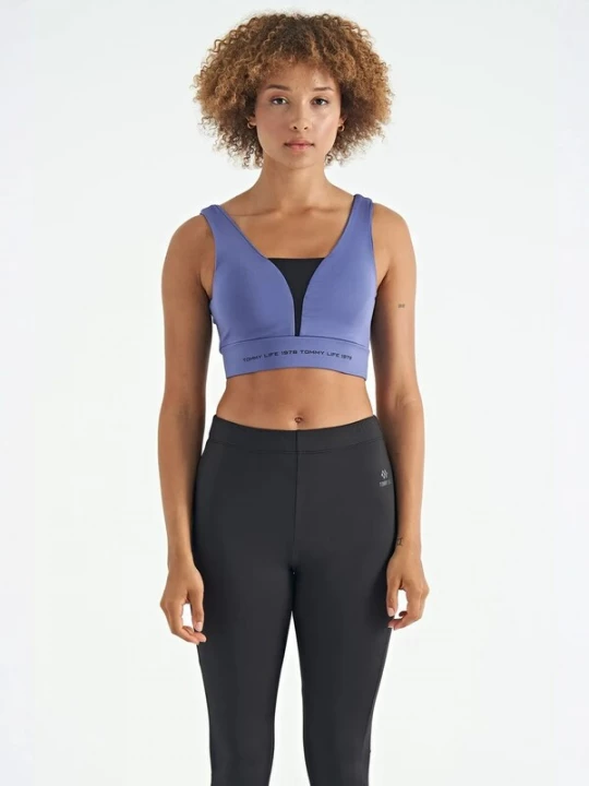 Foto van product Tommy Life Sporttop blauw / zwart