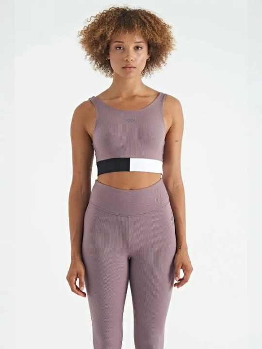 Foto van product Tommy Life Sporttop lila / zwart / wit