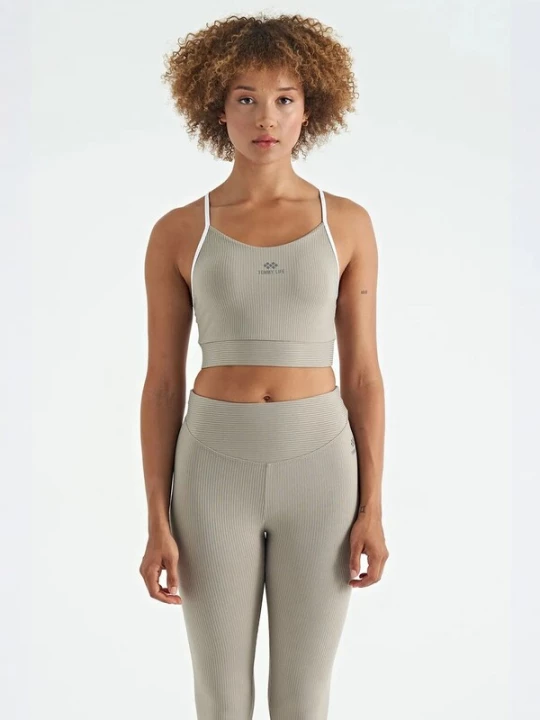 Foto van product Tommy Life Sporttop stone grey