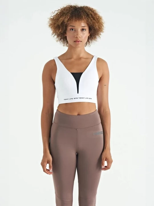 Foto van product Tommy Life Sporttop zwart / wit