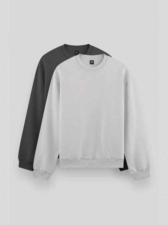 Foto van product Tommy Life Sweatshirt grijs / donkergrijs