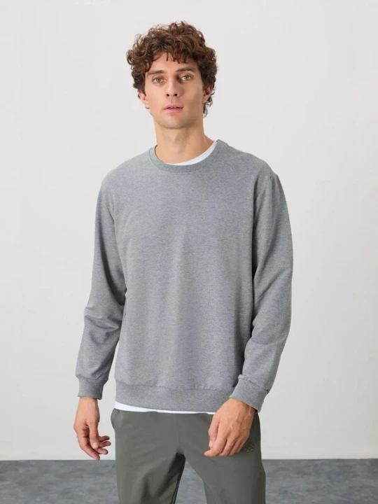 Foto van product Tommy Life Sweatshirt lichtgrijs