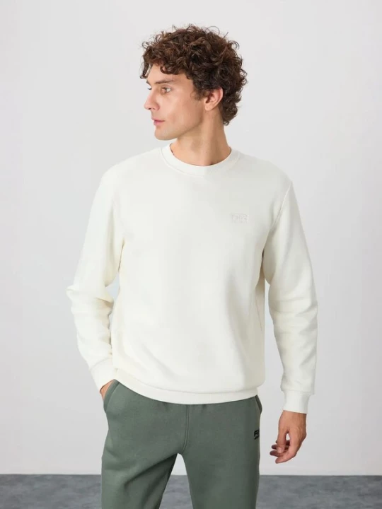 Foto van product Tommy Life Sweatshirt offwhite