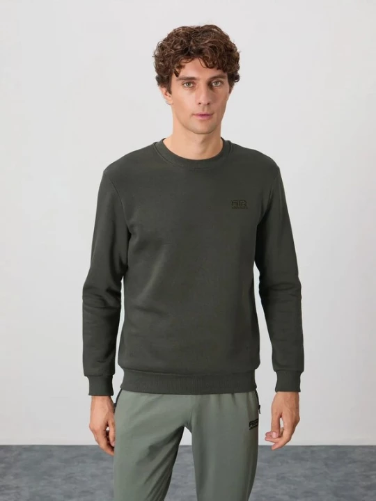 Foto van product Tommy Life Sweatshirt olijfgroen
