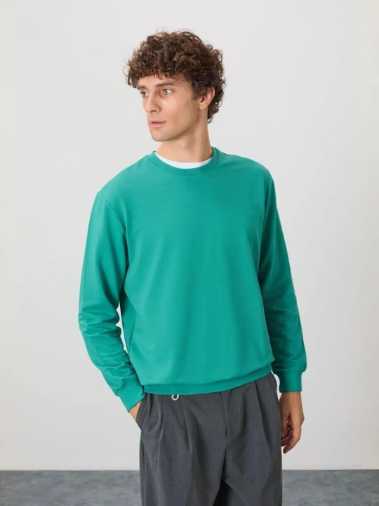 Foto van product Tommy Life Sweatshirt smaragd