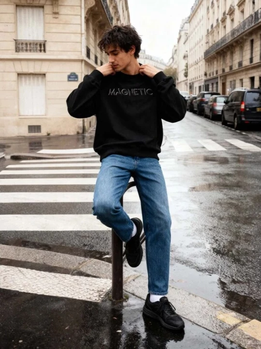 Foto van product Tommy Life Sweatshirt zwart