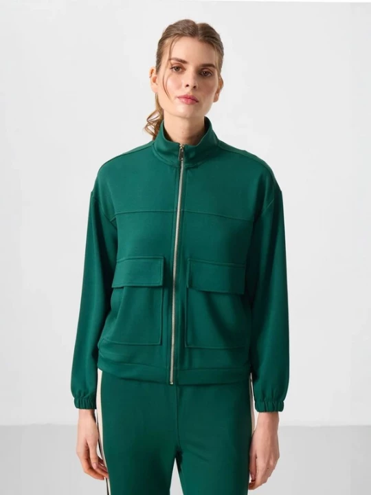 Foto van product Tommy Life Sweatvest groen