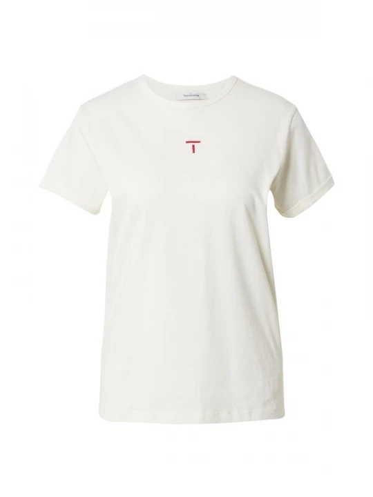 Foto van product TOMORROW Shirt ecru / rood / wit