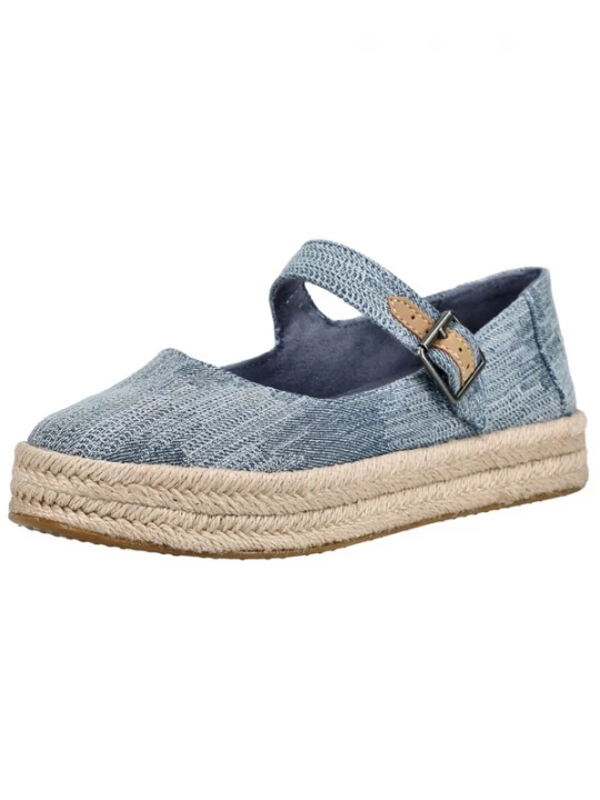 Foto van product TOMS Espadrilles blauw denim