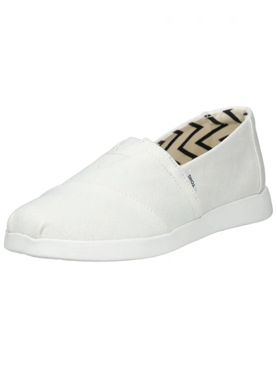 Foto van product TOMS Instappers 'Alpargata Plus' wit
