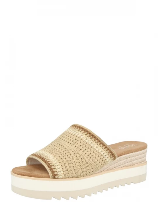 Foto van product TOMS Muiltjes 'DIANA' beige / camel / donkerbeige